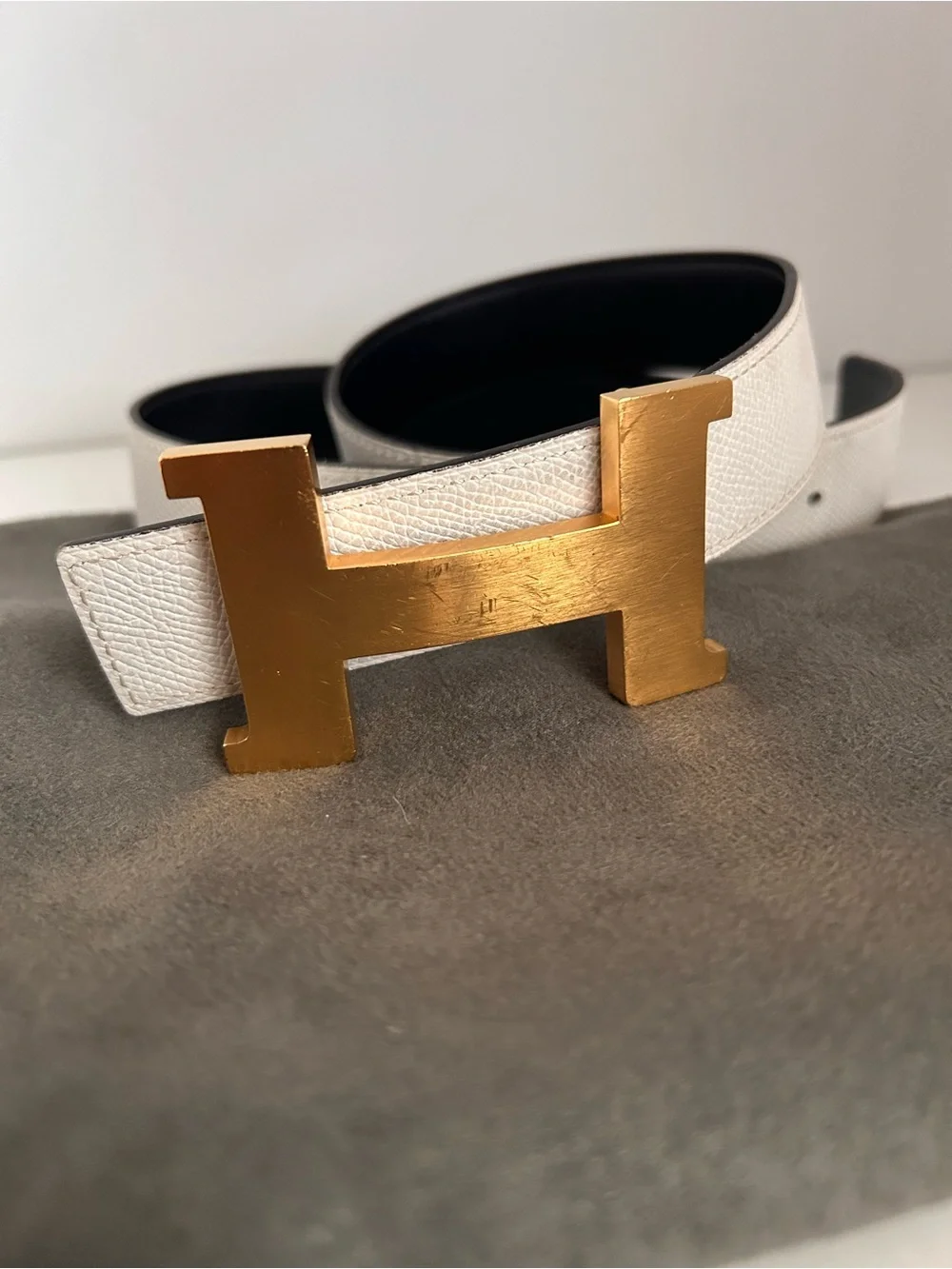 Hermès Reversible Belt & Buckle